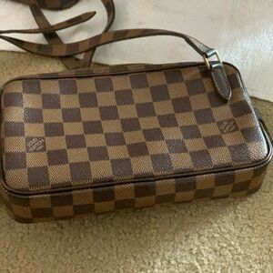 Louis Vuitton Damier Checkered Crossbody Bag